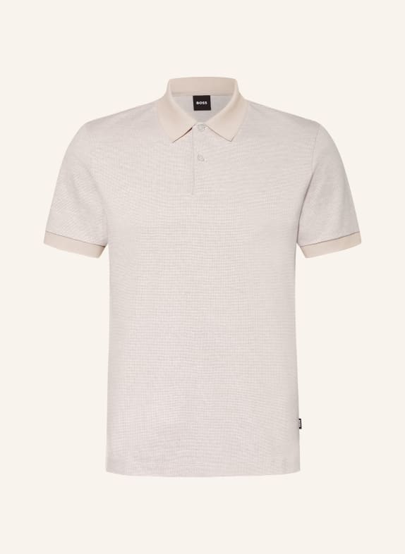 BOSS Polo piqué PARLAY BEIGE