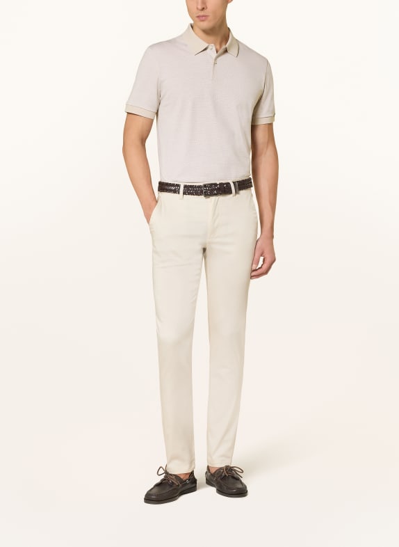 BOSS Piqué poloshirt PARLAY BEIGE