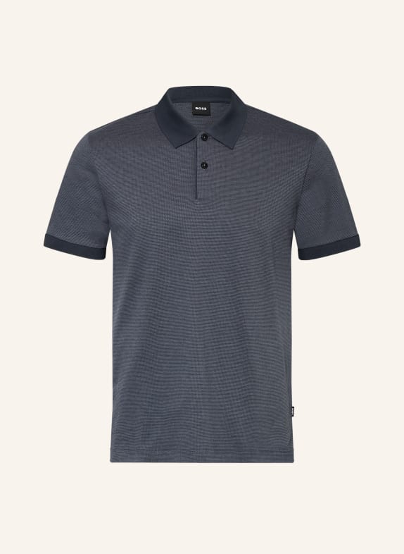 BOSS Polo piqué PARLAY BLEU