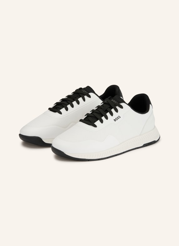 BOSS sneaker WHITE / BLACK