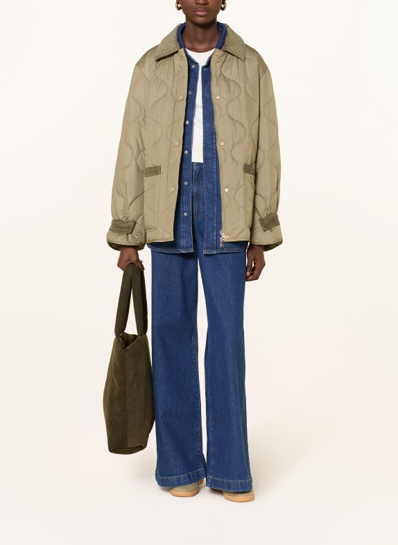 darling harbour veste matelassée KHAKI