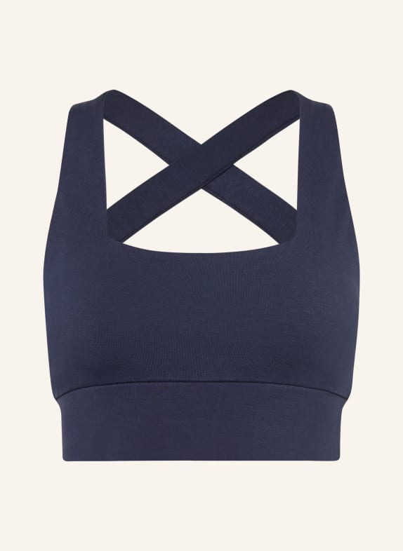 MANDALA Soutien-gorge de sport FRENCH NECK BLEU FONCÉ