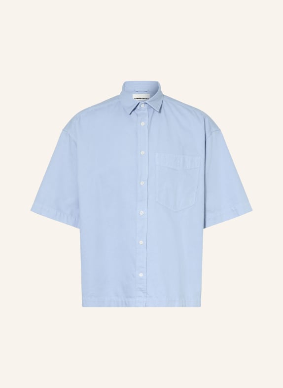 ARMEDANGELS Kurzarm-Hemd Comfort Fit HELLBLAU