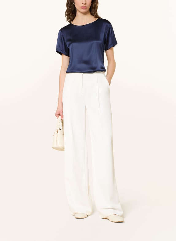 ottod'ame Zijden blouse DONKERBLAUW