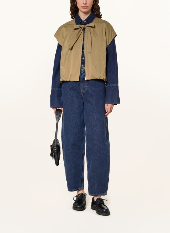 ottod'ame Weste HELLBRAUN