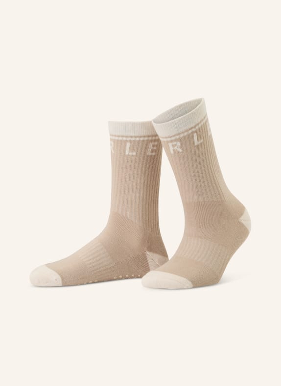 VARLEY Yoga- und Pilatessocken KENDRICK BEIGE / HELLBRAUN