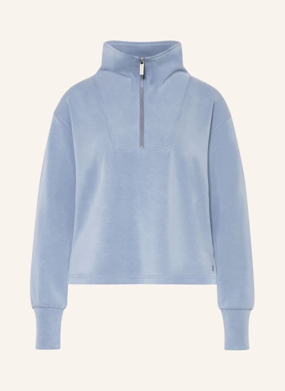 Sweaty Betty Sweatshirt met capuchon SAND WASH LICHTBLAUW
