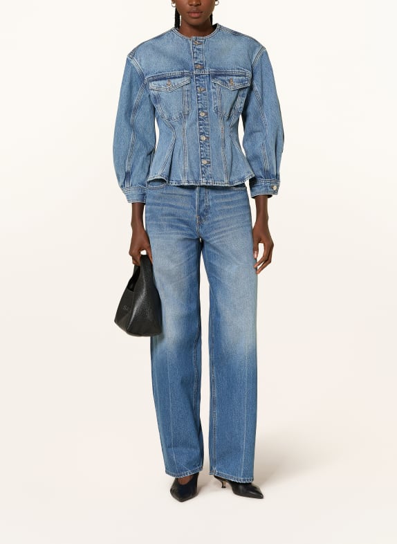 FRAME Denim jacket THE NIPPED COLLARLESS JACKET UMBI UMBRIA