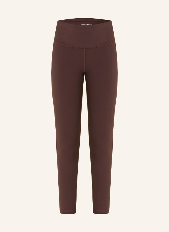 Sweaty Betty Legging ULTIMATE STUDIO MARRON FONCÉ