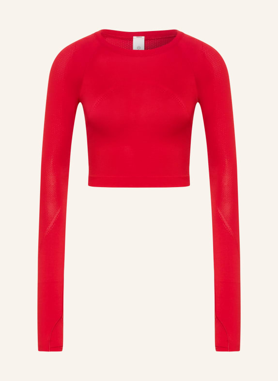 lululemon Cropped-Shirt SWIFTLY TECH ROT
