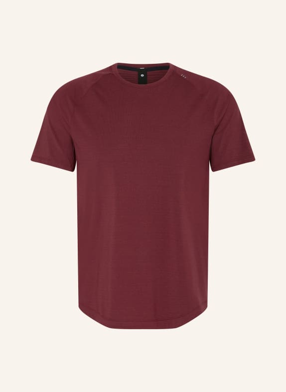 lululemon T-shirt LICENSE TO TRAIN DONKERROOD