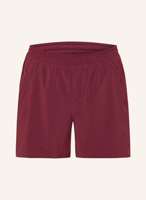 lululemon 2-in-1 Laufshorts PACE BREAKER DUNKELROT
