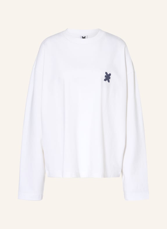 KARO KAUER Longsleeve WEISS / BLAU