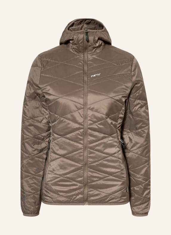 me°ru' Steppjacke ITHARI zum Wenden OLIV