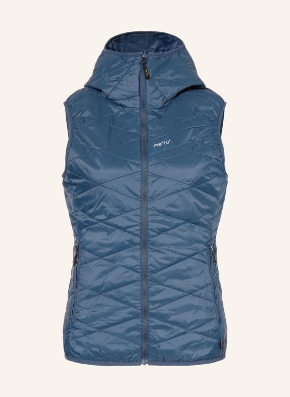 me°ru' Steppweste ITHARI zum Wenden DUNKELBLAU