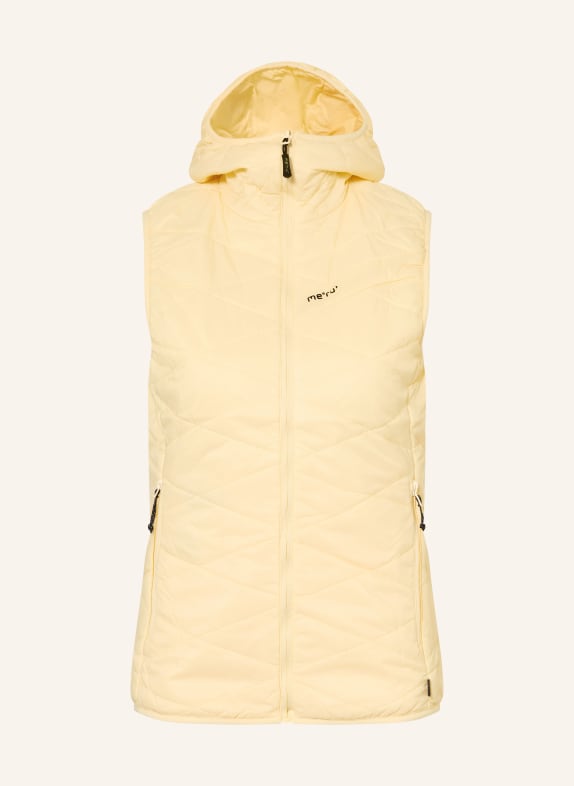 me°ru' Steppweste ITHARI zum Wenden HELLGELB