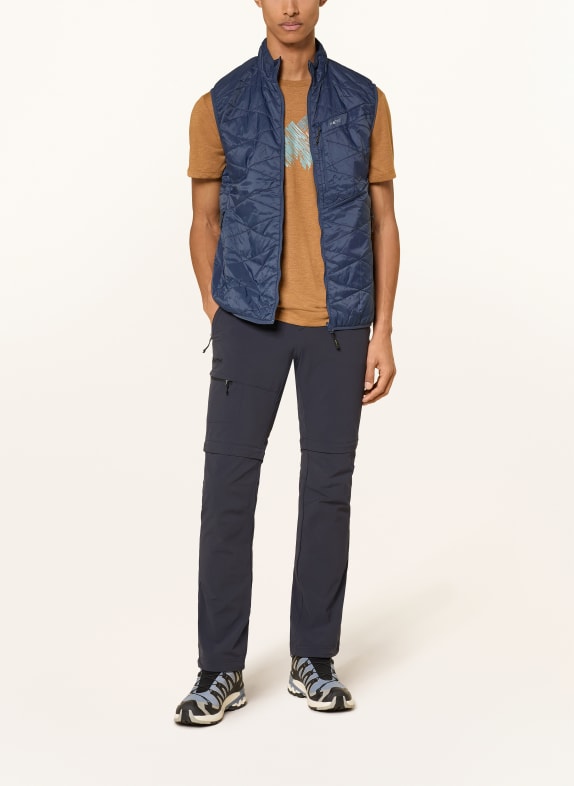 me°ru' ITHARI gewatteerd vest, omkeerbaar DONKERBLAUW