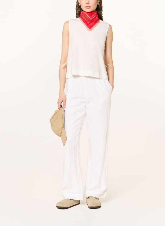 Marc O'Polo DENIM Blouse met linnen WIT