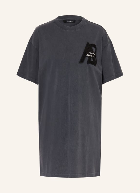ANINE BING Robe en jersey BETH NOIR
