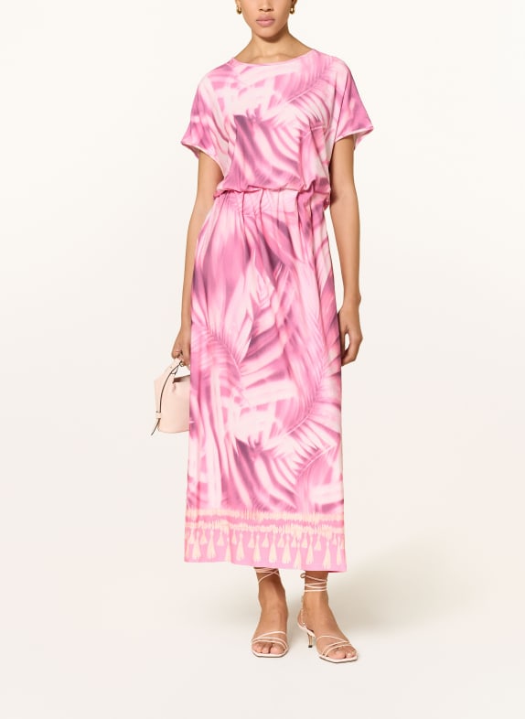 miss goodlife Kleid PALM POET PINK / HELLROSA