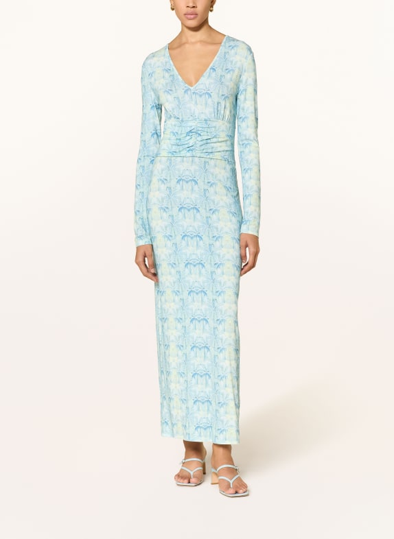 miss goodlife Kleid WILD AZURE HELLBLAU / GELB / BLAU