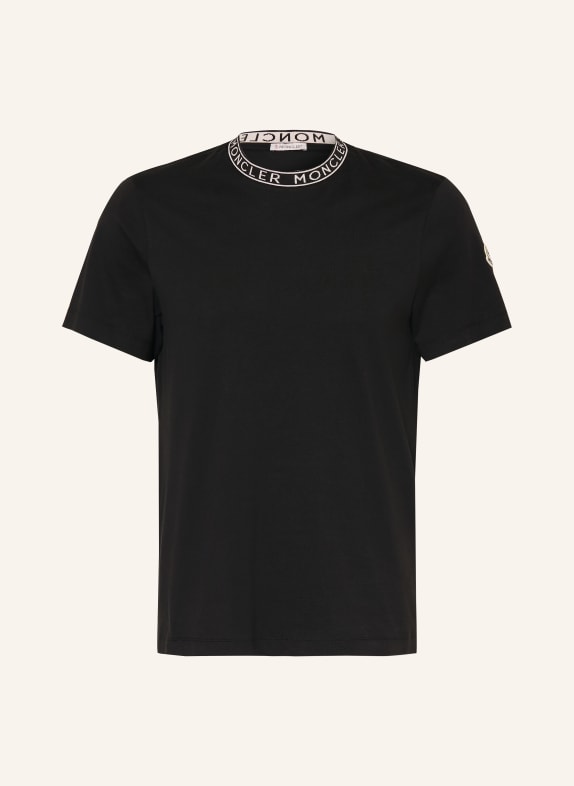 MONCLER T-Shirt SCHWARZ