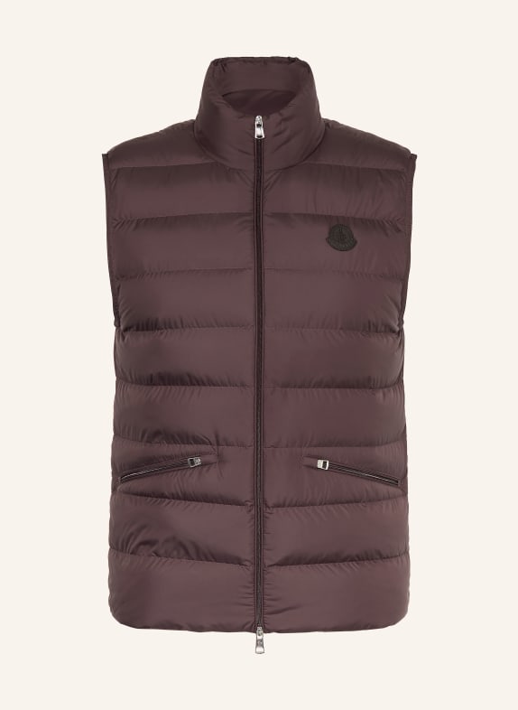 MONCLER Donsvest LECHTAL BRUIN