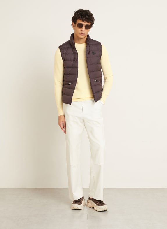 MONCLER Donsvest LECHTAL BRUIN