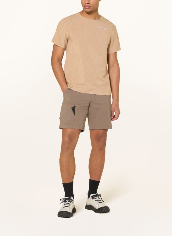Klättermusen T-shirt DISER BEIGE