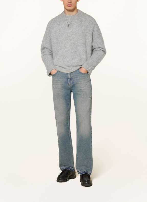 EIGHTYFIVE Destroyed jeans met rechte pasvorm AZB Azure Blue