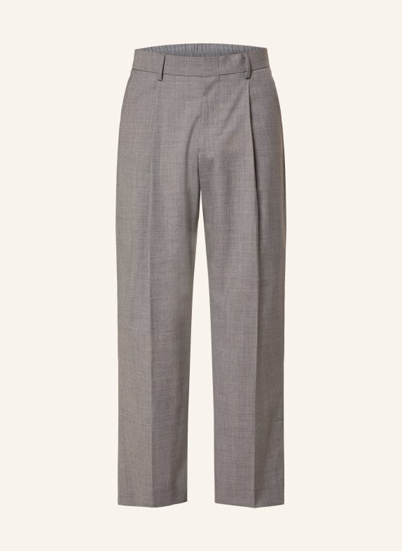 NN.07 KAY Relaxed Fit Suit Pants 904 Lt Grey Melange