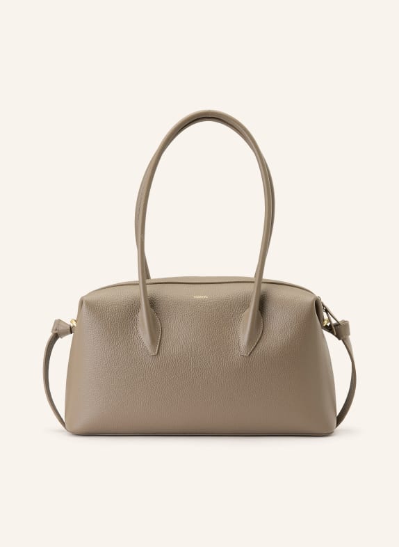 YUZEFI Schoudertas BRIOCHE DUFFLE TAUPE