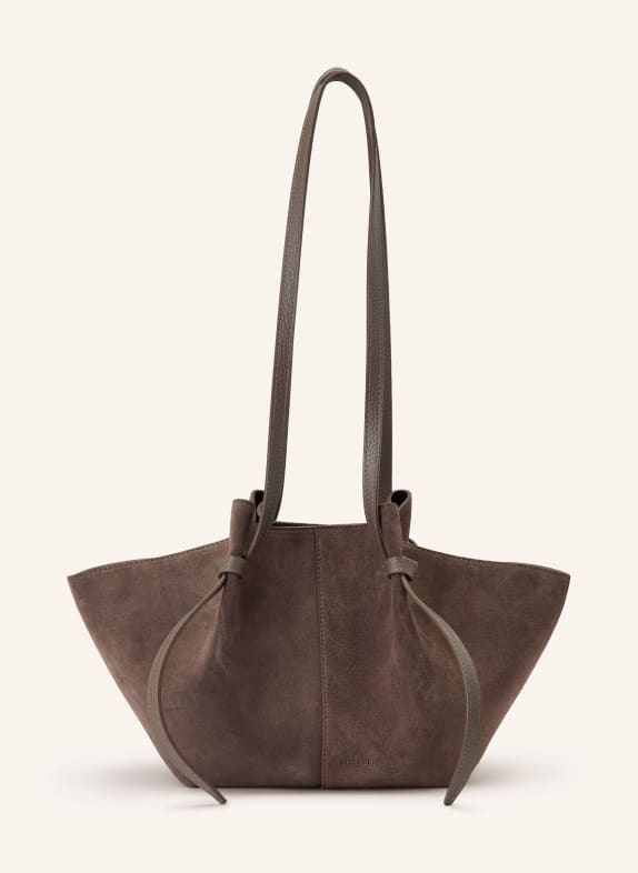 YUZEFI Schoudertas MOCHI BRUIN