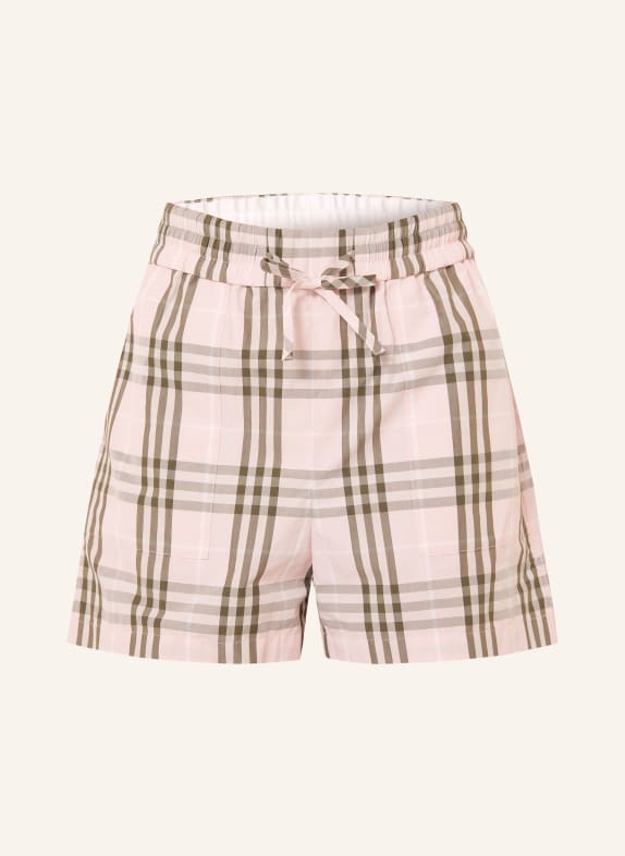 BURBERRY Shorts EVELYN HELLROSA / OLIV / HELLGRÜN