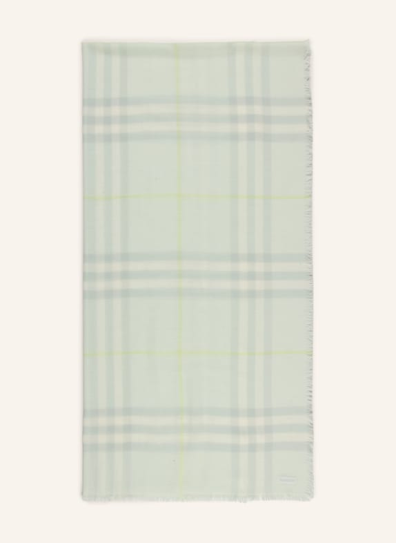 BURBERRY écharpe MENTHE