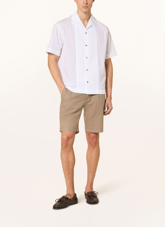Q1 Manufaktur Resorthemd Loose Fit WIT