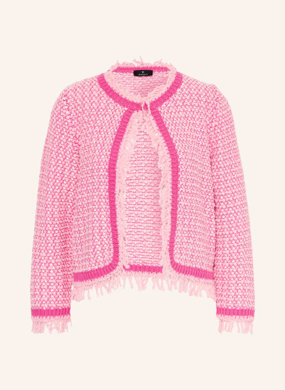 monari Strickjacke ROSA / CREME / PINK