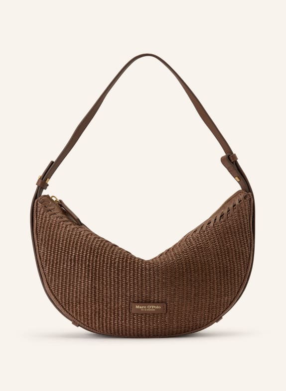 Marc O'Polo Taška EMMI TMAVĚ HNĚDÁ / ZLATÁ