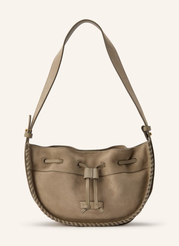 Marc O'Polo Taška AAMINA MINI ČERNOŠEDÁ / ZLATÁ