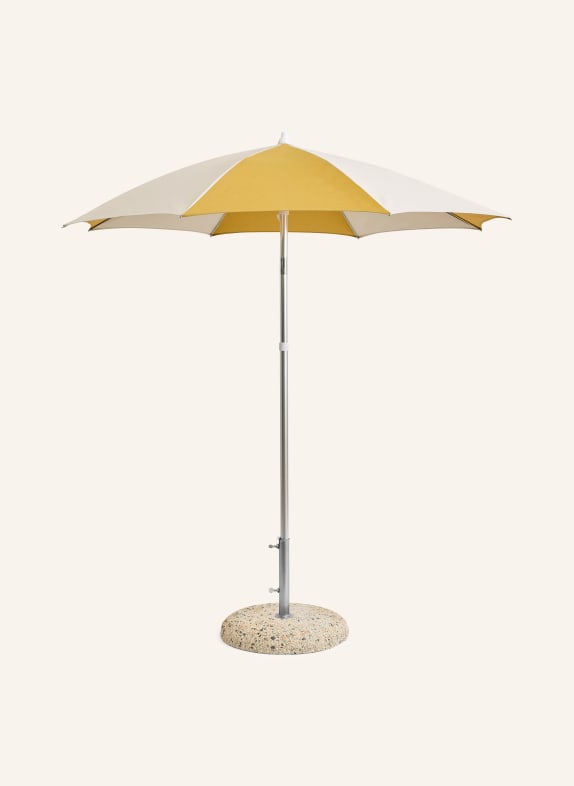 HAY TERRAZZA OCTAGON parasol CREAM / DARK YELLOW