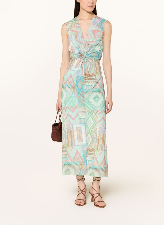 CARTOON Mesh-Kleid MINT / LACHS / BLAU