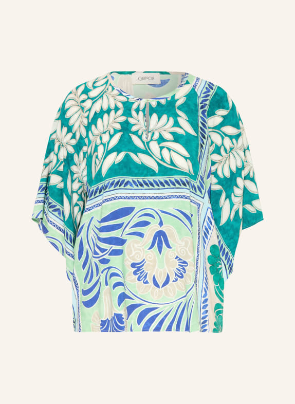 CARTOON blouse PETROL / BLAUW / WIT