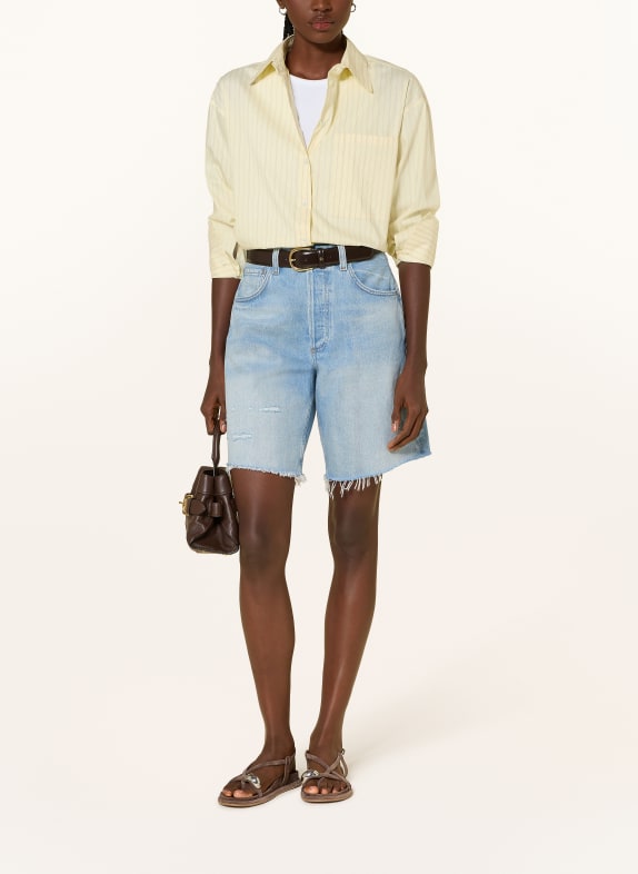 CITIZENS of HUMANITY AYLA denim shorts CBRIA CAMBRIA (LT INDIGO)