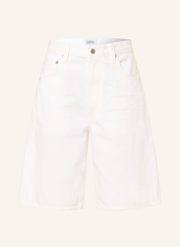 CITIZENS of HUMANITY COURT denim shorts SOFT WHITE (OFF WHITE)