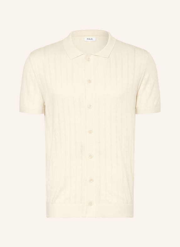 PAUL Chemise en maille Slim Fit ÉCRU
