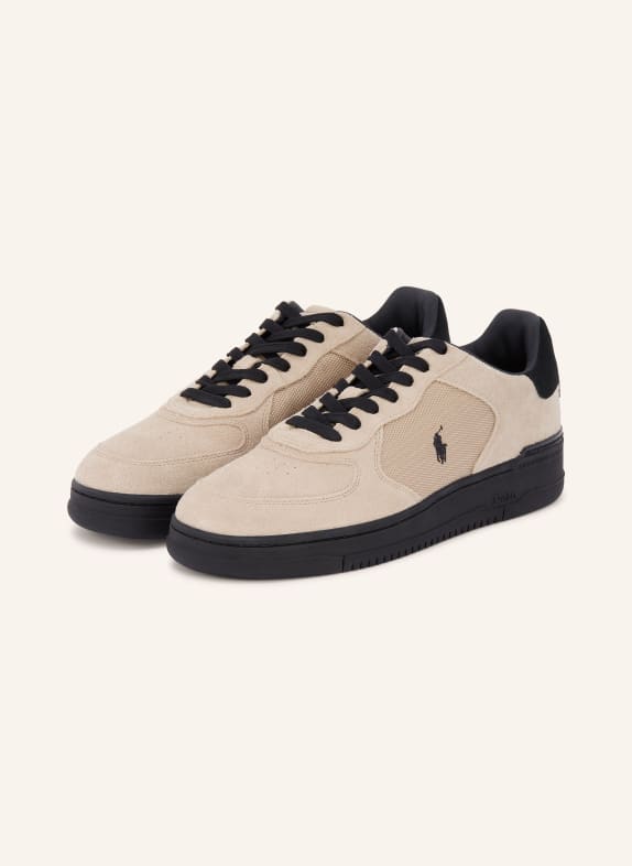 POLO RALPH LAUREN sneaker LIGHT GRAY / BLACK