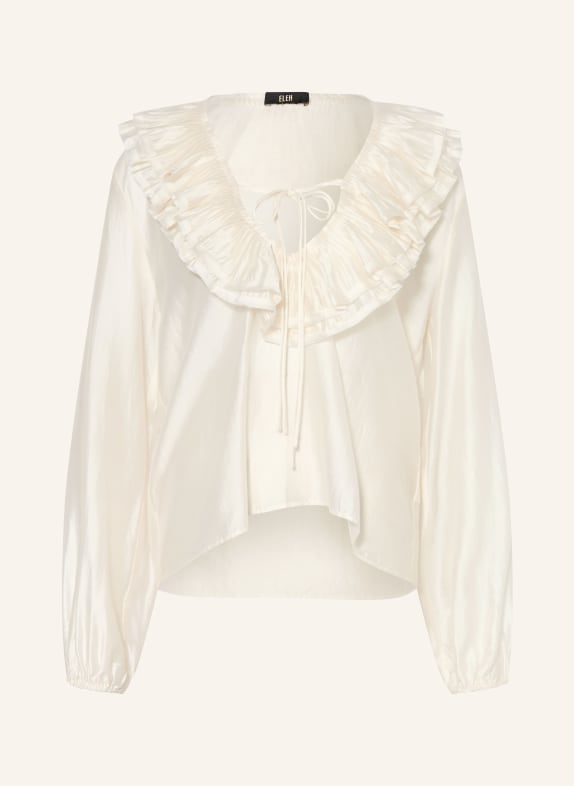 ELEH Chemisier à volants CRÈME