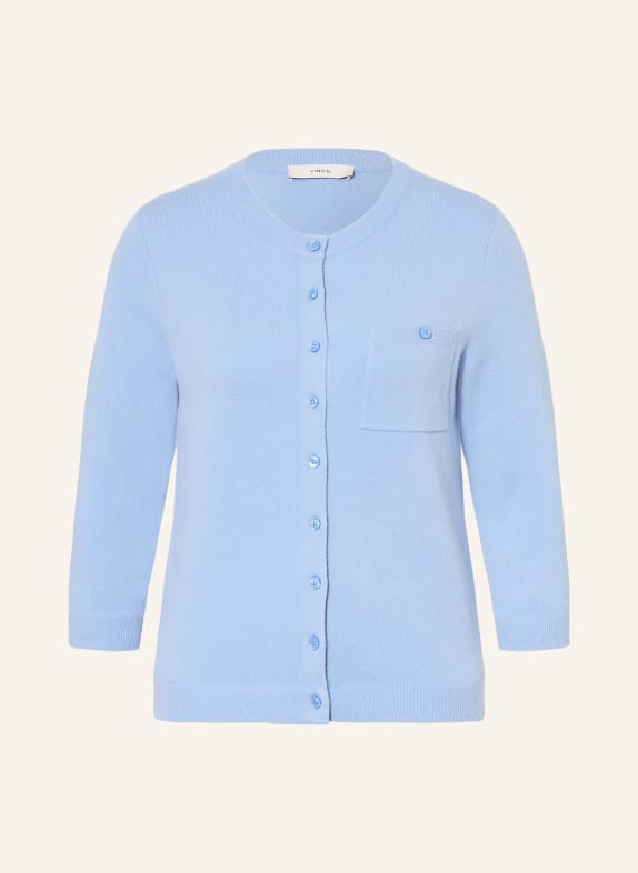 VINCE Strickjacke HELLBLAU