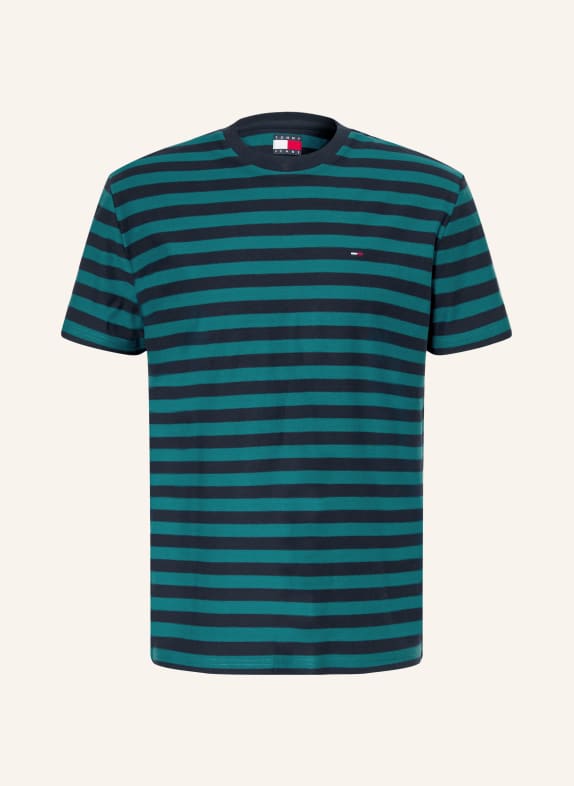 TOMMY JEANS T-Shirt DUNKELBLAU / PETROL