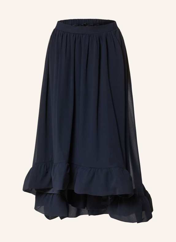 APART Jupe à volants BLEU FONCÉ
